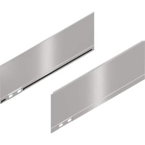 LEGRABOX Dekorelement, H=128.5 mm, NL=350 mm, inox-gebür.-lackiert, links/rechts