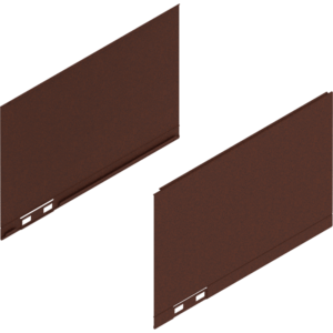 LEGRABOX Dekorelement, H=177 mm, NL=270 mm, noble rust, links/rechts