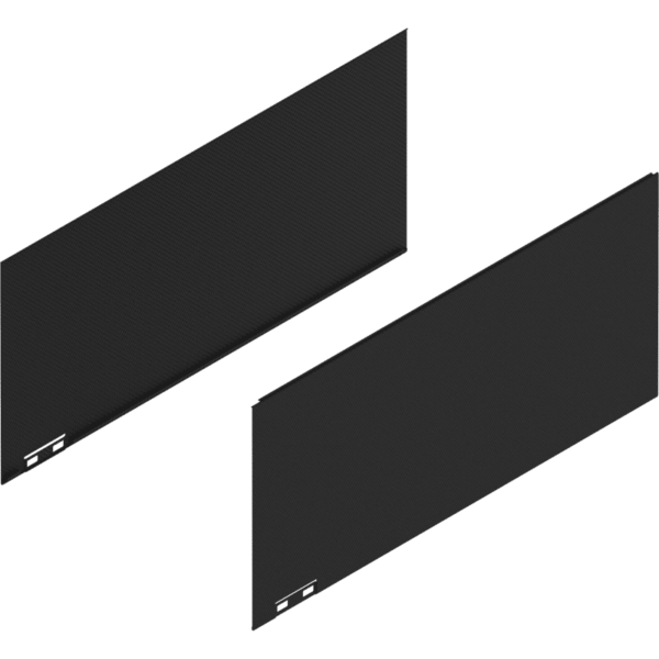 Blum LEGRABOX Dekorelement H=241 mm NL=500 mm carb.schw./carb.look links/rechts