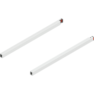 MERIVOBOX Längsreling, NL=400 mm, links/rechts, seidenweiß
