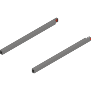 MERIVOBOX Längsreling, NL=350 mm, links/rechts, indiumgrau