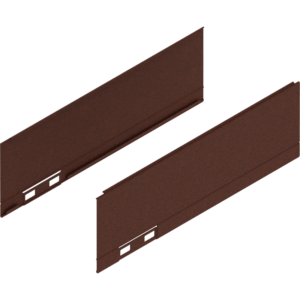 LEGRABOX Dekorelement, H=90.5 mm, NL=270 mm, noble rust, links/rechts