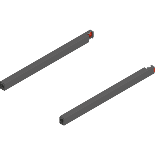 MERIVOBOX Längsreling, NL=300 mm, links/rechts, oriongrau