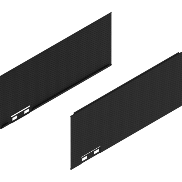 Blum LEGRABOX Dekorelement H=128.5mm NL=300mm carb.schw./carb.look  links/rechts
