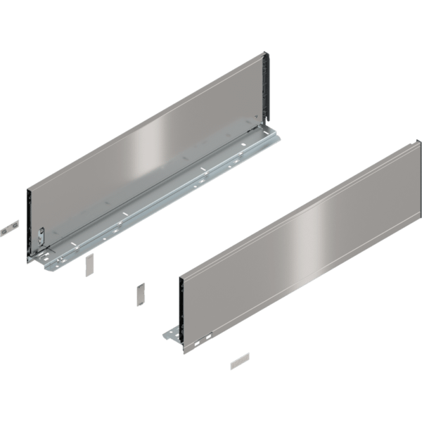 LBX Zargen pure H= 176,8mm NL 650mm, Inox