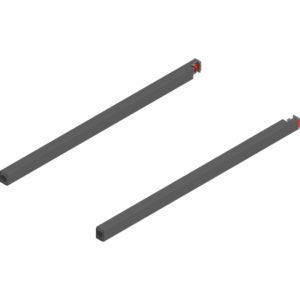 MERIVOBOX Längsreling, NL=400 mm, links/rechts, oriongrau