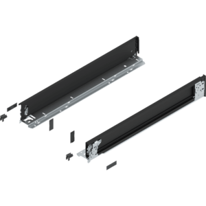 06071104_ID_P_1_PB_BAU_SALL_AOF_V1-1.png LEGRABOX pure Zarge (innen) H=90.5mm, NL=600mm, carbonschwarz matt, links/rechts
