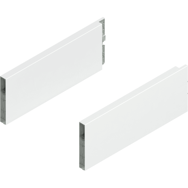 MERIVOBOX BOXCAP, NL=270mm, Höhe E, links/rechts, seidenweiß
