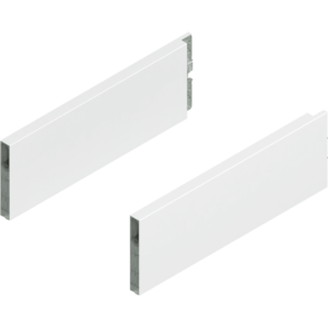 MERIVOBOX BOXCAP, NL=300mm, Höhe E, links/rechts, seidenweiß