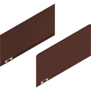 LEGRABOX Dekorelement, H=177 mm, NL=350 mm, noble rust, links/rechts