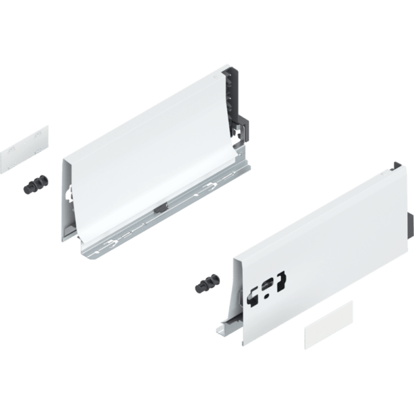 TANDEMBOX Zarge, Höhe K (115 mm), NL=270 mm, links/rechts, seidenweiß