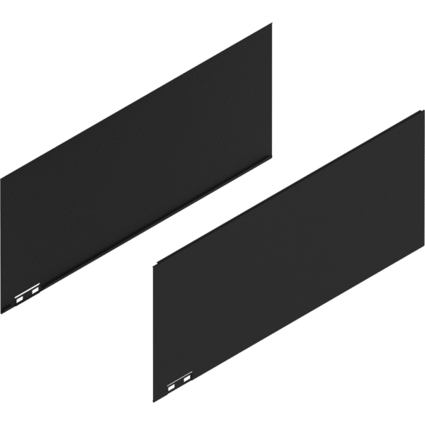 Blum LEGRABOX Dekorelement H=241 mm NL=550 mm carb.schw./carb.look links/rechts