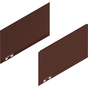 LEGRABOX Dekorelement, H=177 mm, NL=300 mm, noble rust, links/rechts