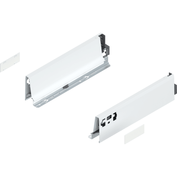 TANDEMBOX Zarge, Höhe M (83 mm), NL=300 mm, links/rechts, seidenweiß