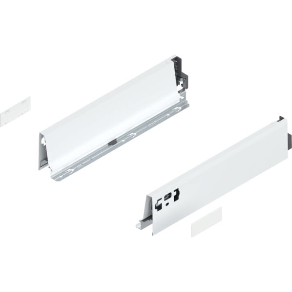 TANDEMBOX Zarge, Höhe M (83 mm), NL=350 mm, links/rechts, seidenweiß