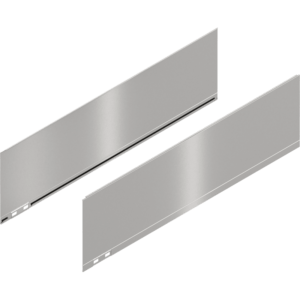 LEGRABOX Dekorelement, H=177 mm, NL=600 mm, inox-gebür.-lackiert, links/rechts