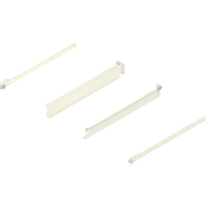 Metabox Teilauszug 400mm Zargenhöhe 54mm, RAL9001 Schraubversion