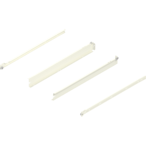 Metabox Teilauszug 550mm Zargenhöhe 54mm, RAL9001 Schraubversion