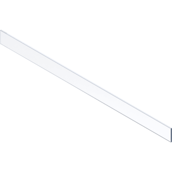 MERIVOBOX Einschubele. Glas vorne klar, KB:1200mm, H:75mm für 19mm Korpus