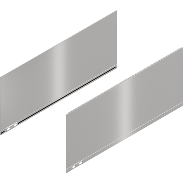 Blum LEGRABOX Dekorelement H=241 mm NL=550 mm inox gebür.-lackiert links/rechts