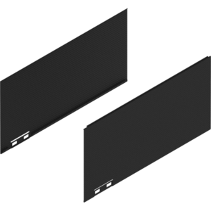 LEGRABOX Dekorelement, H=177 mm, NL=350 mm, carb.schw./carb.look, links/rechts