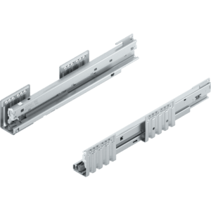 BLUM 450.3501 B MERIVOBOX Korpusschiene BLUMOTION/TIP-ON, Vollauszug, 40kg, NL 350mm, l/r