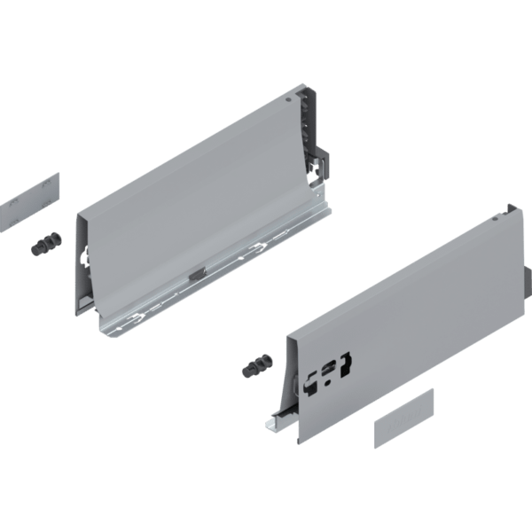 TANDEMBOX Zarge, Höhe K (115 mm), NL=300 mm, links/rechts, RAL 9006