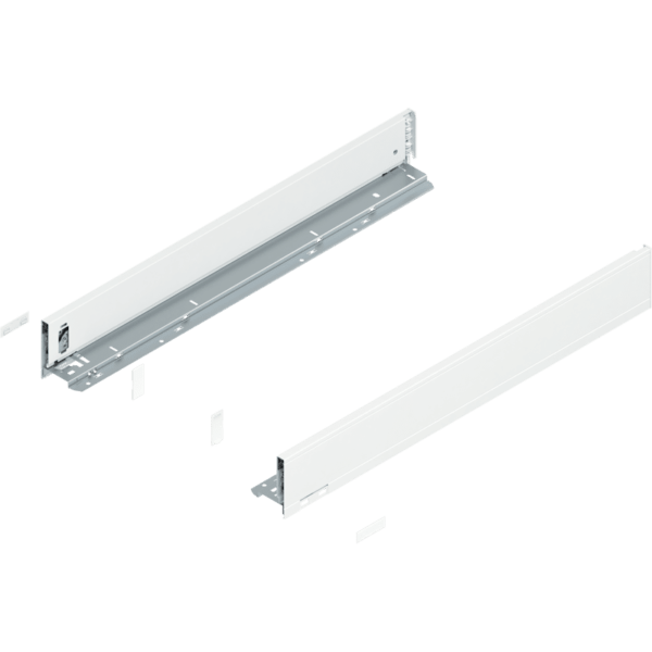 LEGRABOX Zargen pure Höhe M NL=650mm seidenweiss