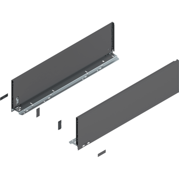 LEGRABOX Zargen pure Höhe C NL=650mm oriongrau