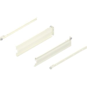 Metabox Teilauszug 400mm Zargenhöhe 86mm, RAL9001 Schraubversion