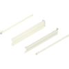Metabox Teilauszug 500mm Zargenhöhe 86mm, RAL9001 Schraubversion