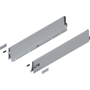 TANDEMBOX Zarge, Höhe K (115 mm), NL=650 mm, links/rechts, RAL 9006