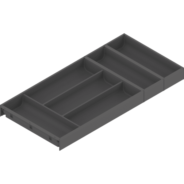 Besteckeinsatz Ambia Line NL 650 Stahl Oriongrau matt