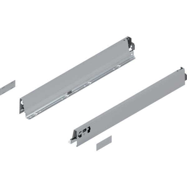 TANDEMBOX Zarge, Höhe N (68 mm), NL=550 mm, links/rechts, RAL 9006