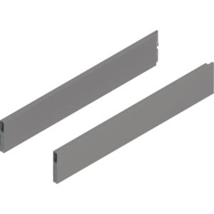 MERIVOBOX BOXCAP, NL=600mm, Höhe E, links/rechts, indiumgrau