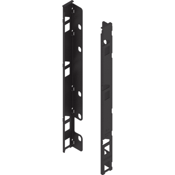 LBX Holzrückwandhalter li./re. F-Höhe 253mm terraschwarz