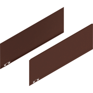 LEGRABOX Dekorelement, H=177 mm, NL=500 mm, noble rust, links/rechts