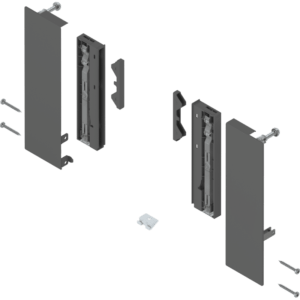 MERIVOBOX Fronthalter, Höhe E für Innenauszug m. Einschubele. l/r, oriongr.