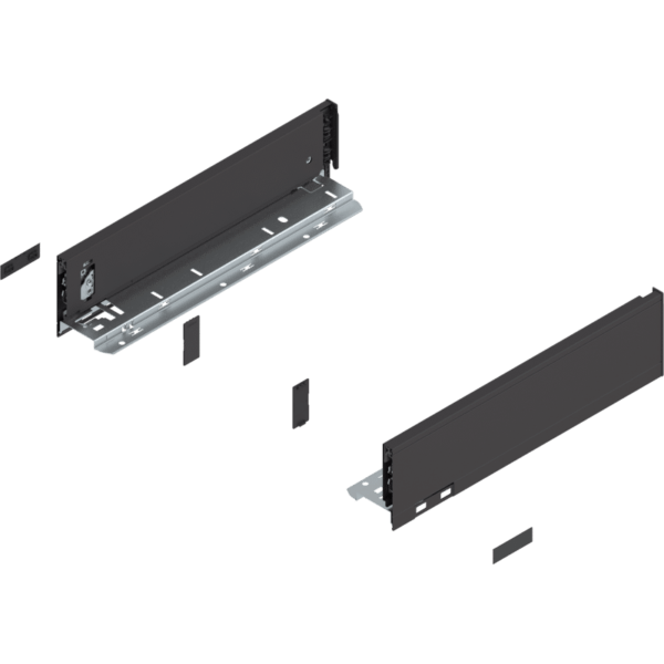 LEGRABOX pure Höhe M NL 350mm Terraschwarz