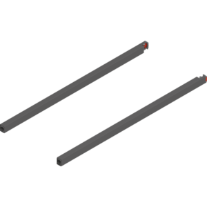 MERIVOBOX Längsreling, NL=500 mm, links/rechts, oriongrau