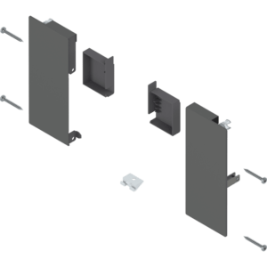 MERIVOBOX Fronthalter, Höhe K für Innenschubkasten, links/rechts, oriongr.
