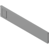 AMBIA-LINE Quert. F. LEGRABOX/MERIVOBOX Schubk. Rahmenbr. 242mm, indiumgrau