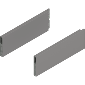 MERIVOBOX BOXCAP, NL=300mm, Höhe E, links/rechts, indiumgrau