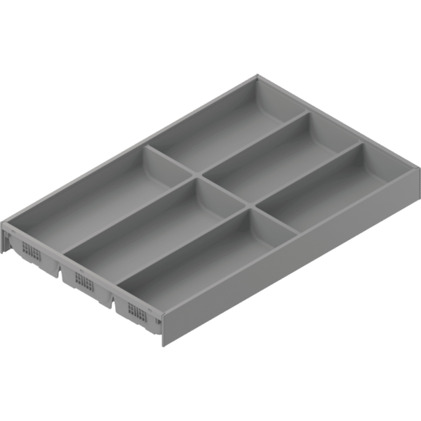 AMBIA-LINE Besteckeins. für LEGRABOX/MERIVOBOX Schubk. Br. 300mm, indiumgr.
