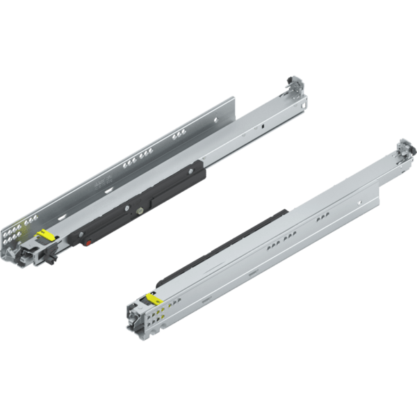 MOVENTO mit TIP-ON, Vollauszug für Holzschubkasten, 70 kg, NL=550, für Kupplung,