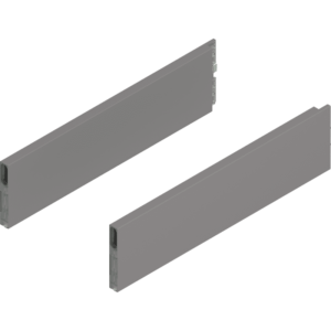 MERIVOBOX BOXCAP, NL=400mm, Höhe E, links/rechts, indiumgrau