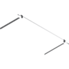 Seitenstabilisierung RAL 7037 TBX und intivo NL 550mm Set