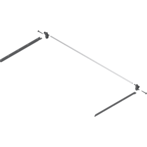 Seitenstabilisierung RAL 7037 TBX und intivo NL 550mm Set