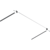 Seitenstabilisierung RAL 7037 TBX und intivo NL 600mm Set