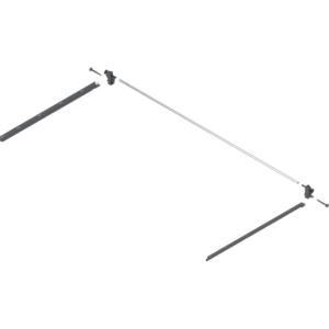 Seitenstabilisierung RAL 7037 TBX und intivo NL 600mm Set